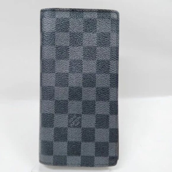 Louis Vuitton LV Long Wallet Black Damier Graphite 300-081925 - Picture 2 of 9